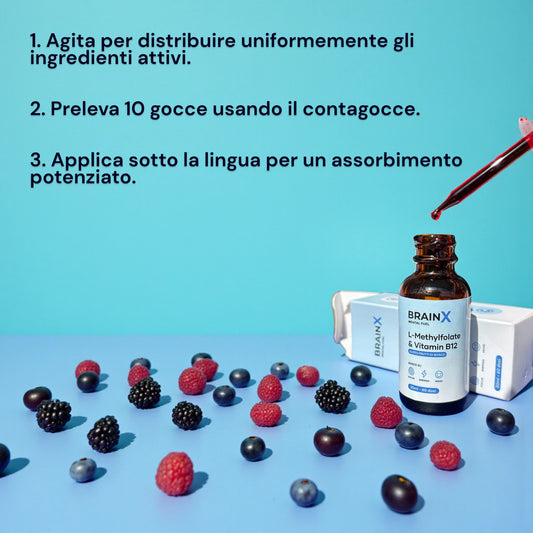 Brain™  L-metilfolato+B12