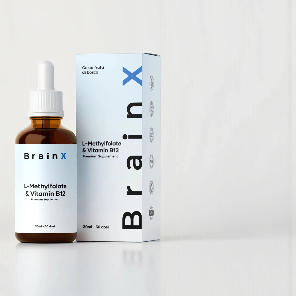 Brain™ L - metilfolato+B12 - BrainX