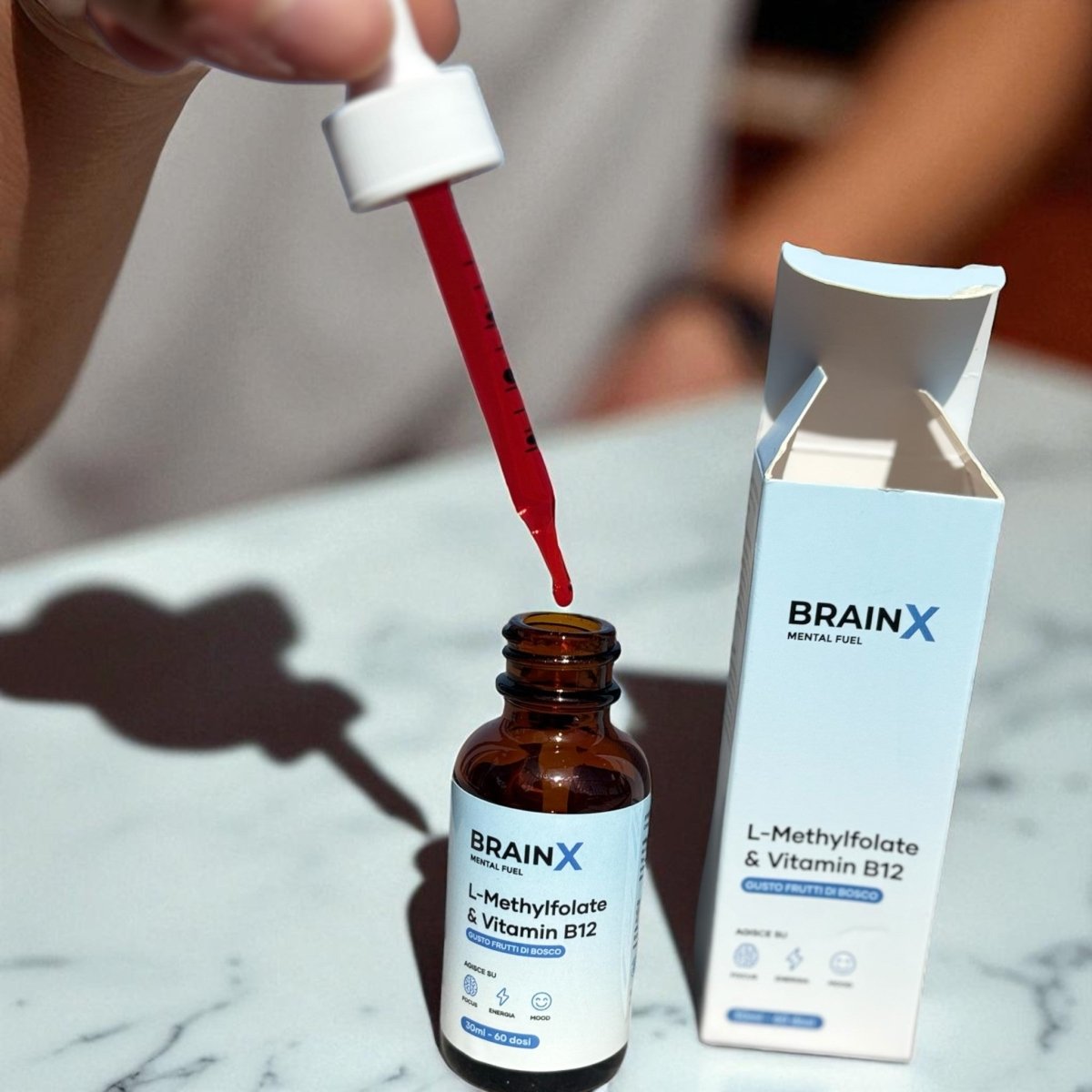 Brain™ L - metilfolato+B12 - BrainX