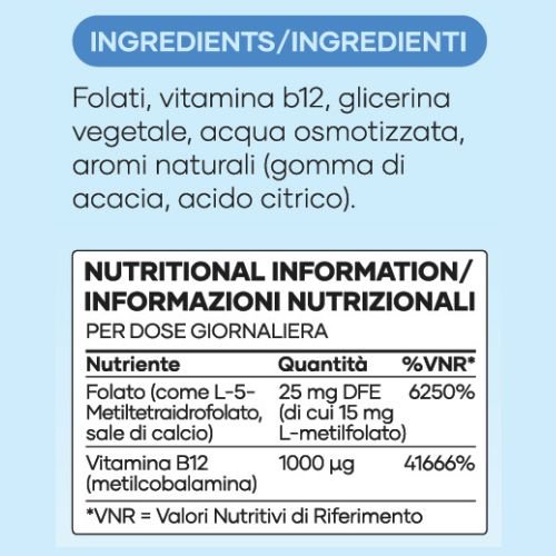Brain™ L - metilfolato+B12 - BrainX